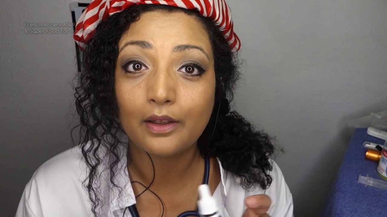 [ASMR français] Infirmière Marine soigne votre mal de mer *Physical exam Check up