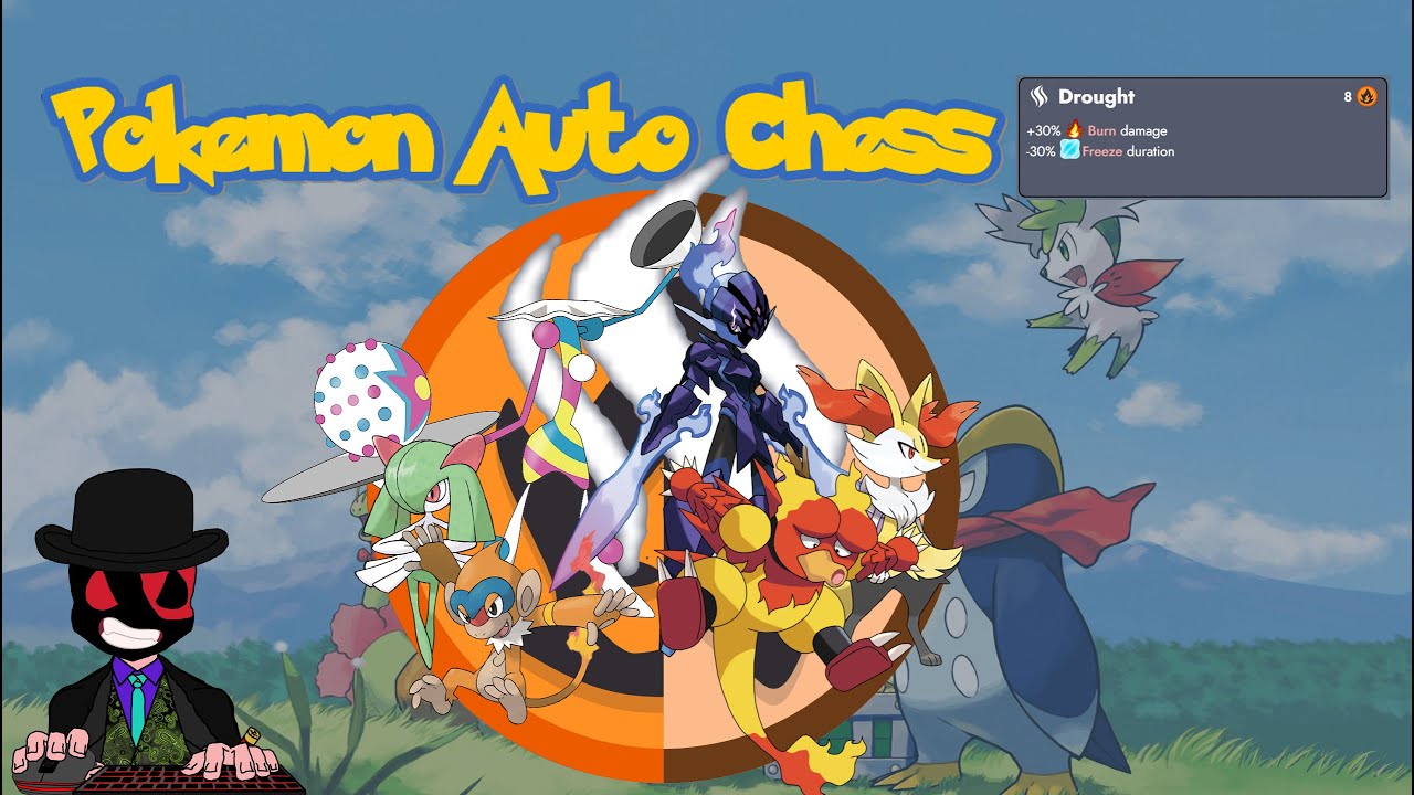 No more Zenith now we cause a Drought with are Fire Human Team. Pokemon Auto Chess. 8 Fire, 6 Human.