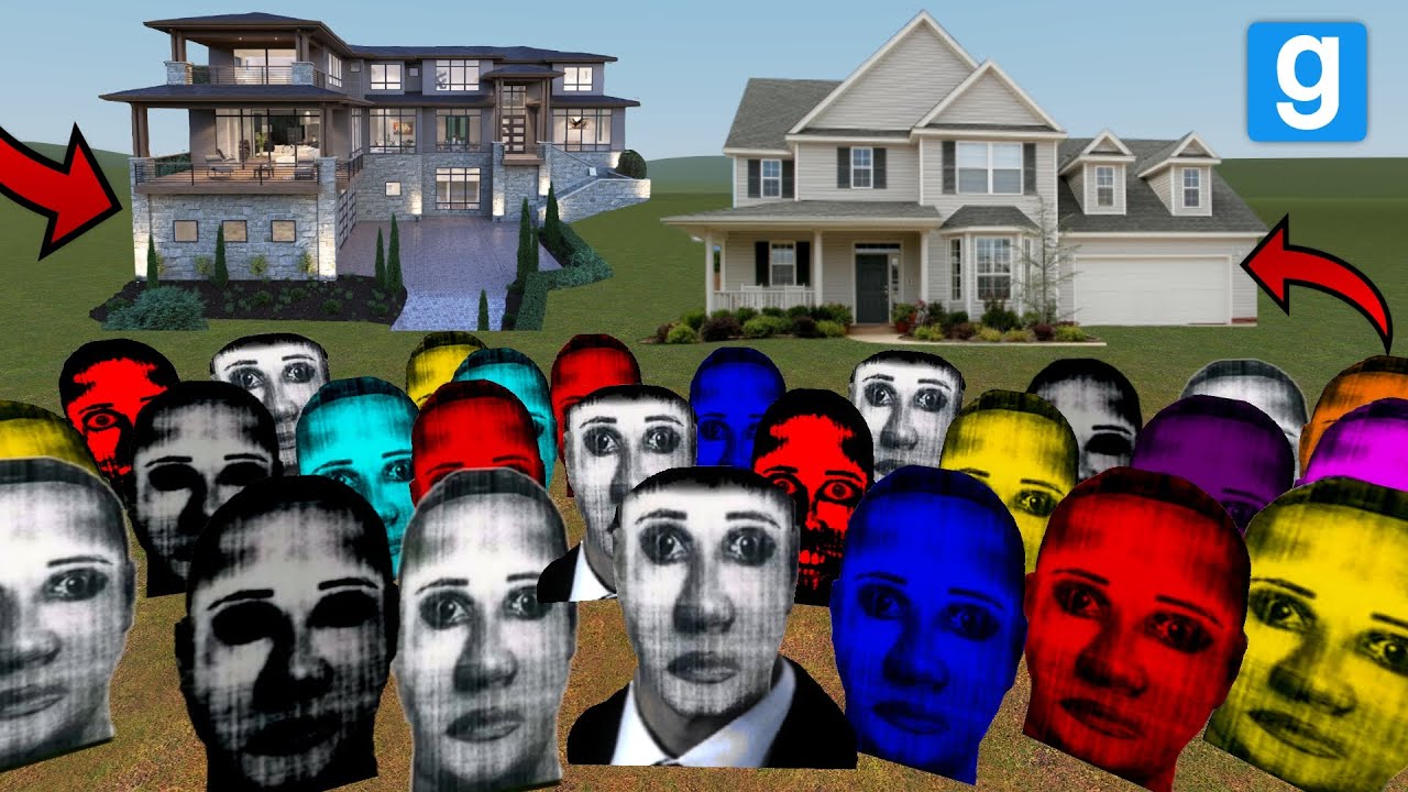 Selene Delgado Family Vs Houses In Garry's Mod !! (Part 2)