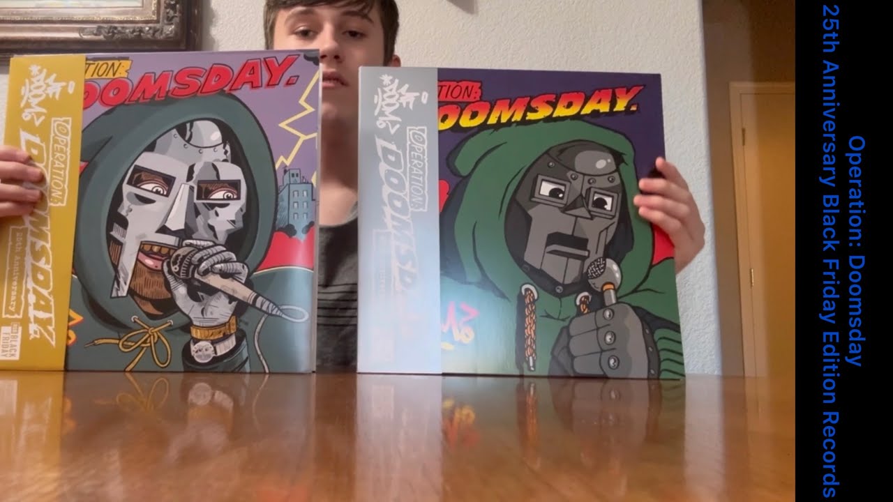 MF DOOM’s Operation: Doomsday 25th Anniversary RSD Black Friday Edition Vinyl Records Unboxing