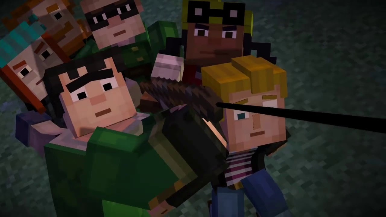 Minecraft Story Mode Formidi-Bomb Explosion Has a Sparta Madhouse Remix V3