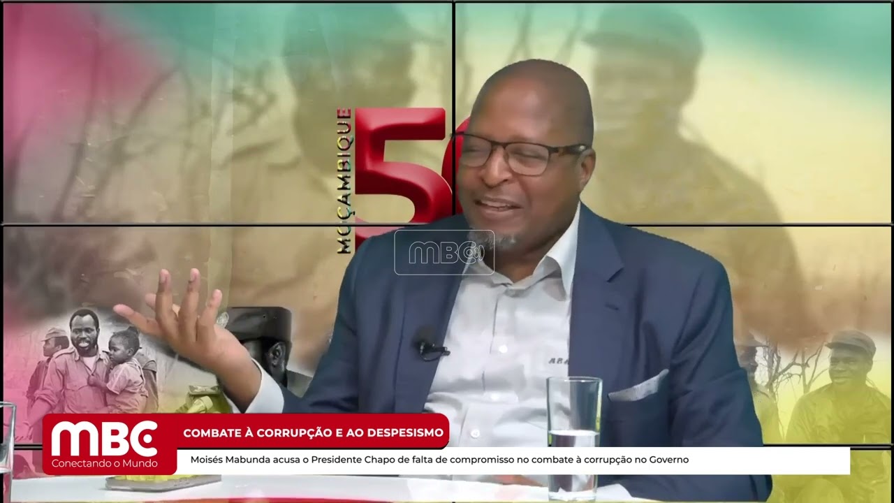 MOISÉS MABUNDA ACUSA O PRESIDENTE CHAPO DE FALTA DE COMPROMISSO NO COMBATE À CORRUPÇÃO NO GOVERNO