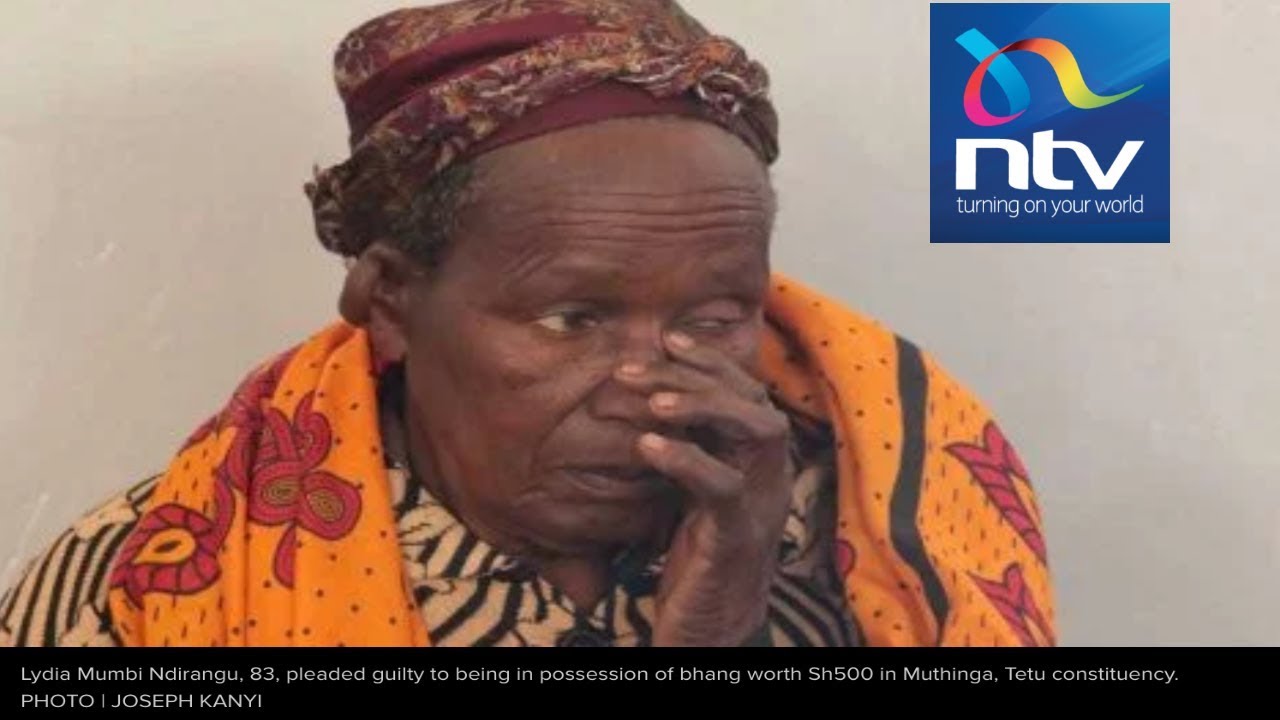 83-year-old woman charged for bhang peddling in Nyeri