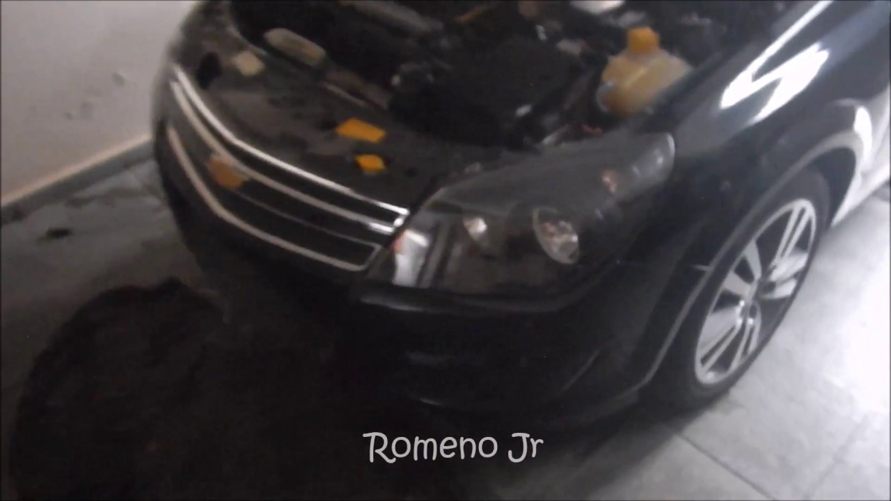 Para-choque dianteiro Vectra 2009 2010 e 2011 - Como desmontar/retirar