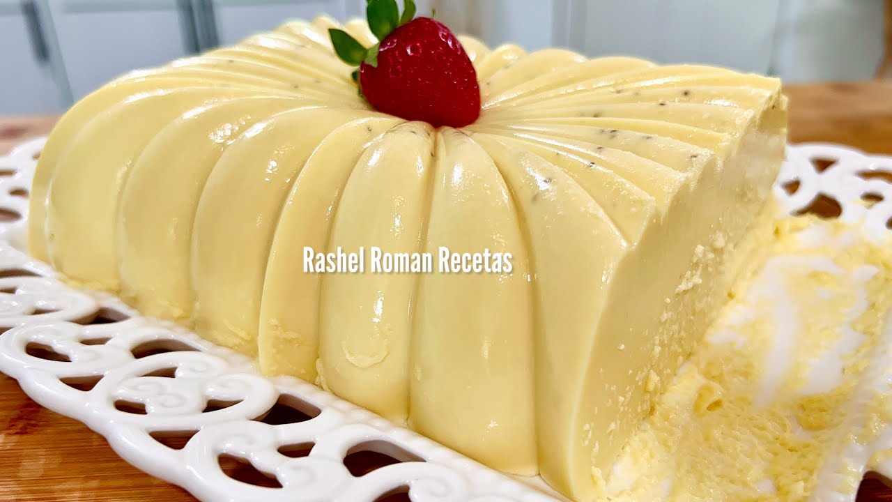 GELATINA DE 3 LECHES CON PLÁTANO 🍌 🍌sobremesa fácil😋
