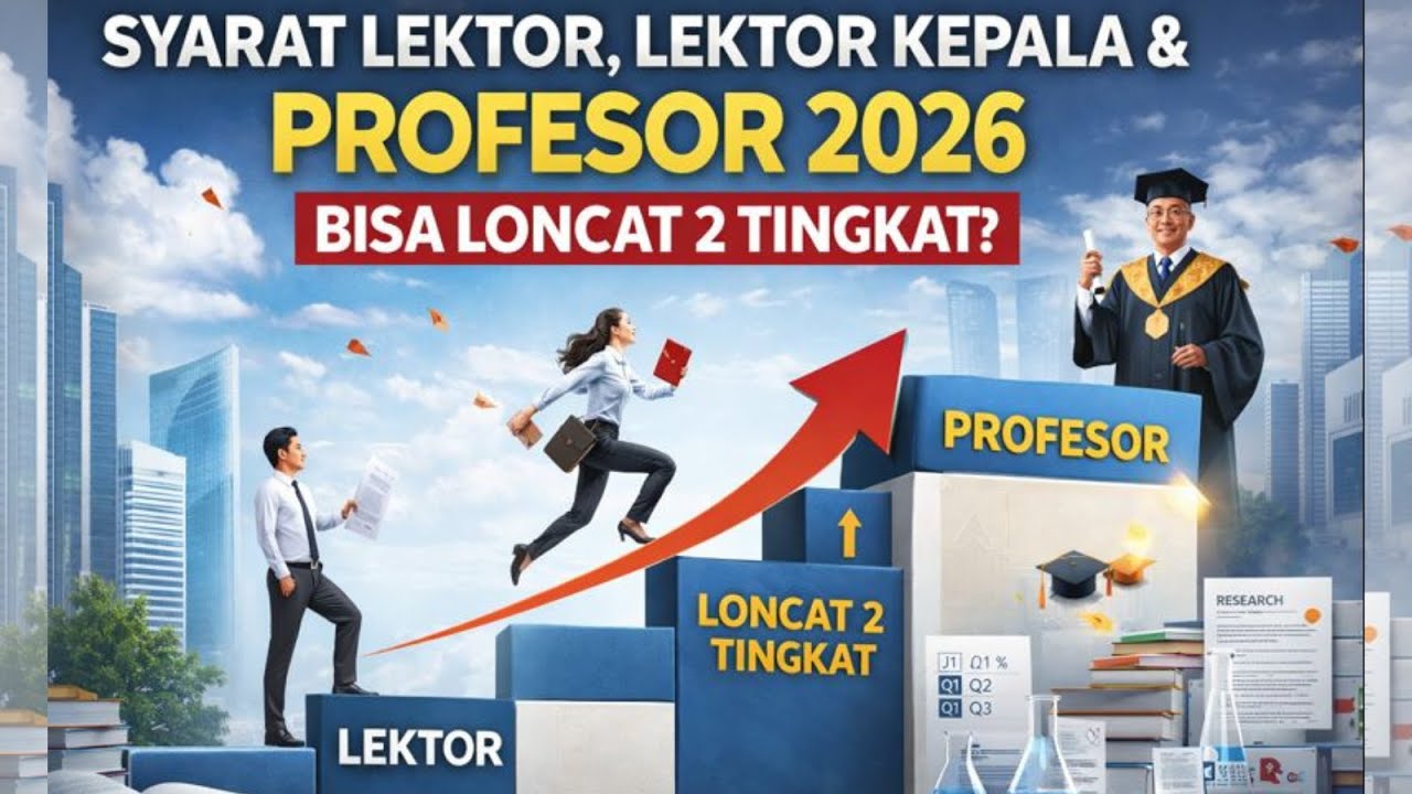 RESMI: SEKARANG JABATAN AKADEMIK BISA LONCAT TAPI SYARATNYA LEBIH BERAT | MIMBAR INTELEK