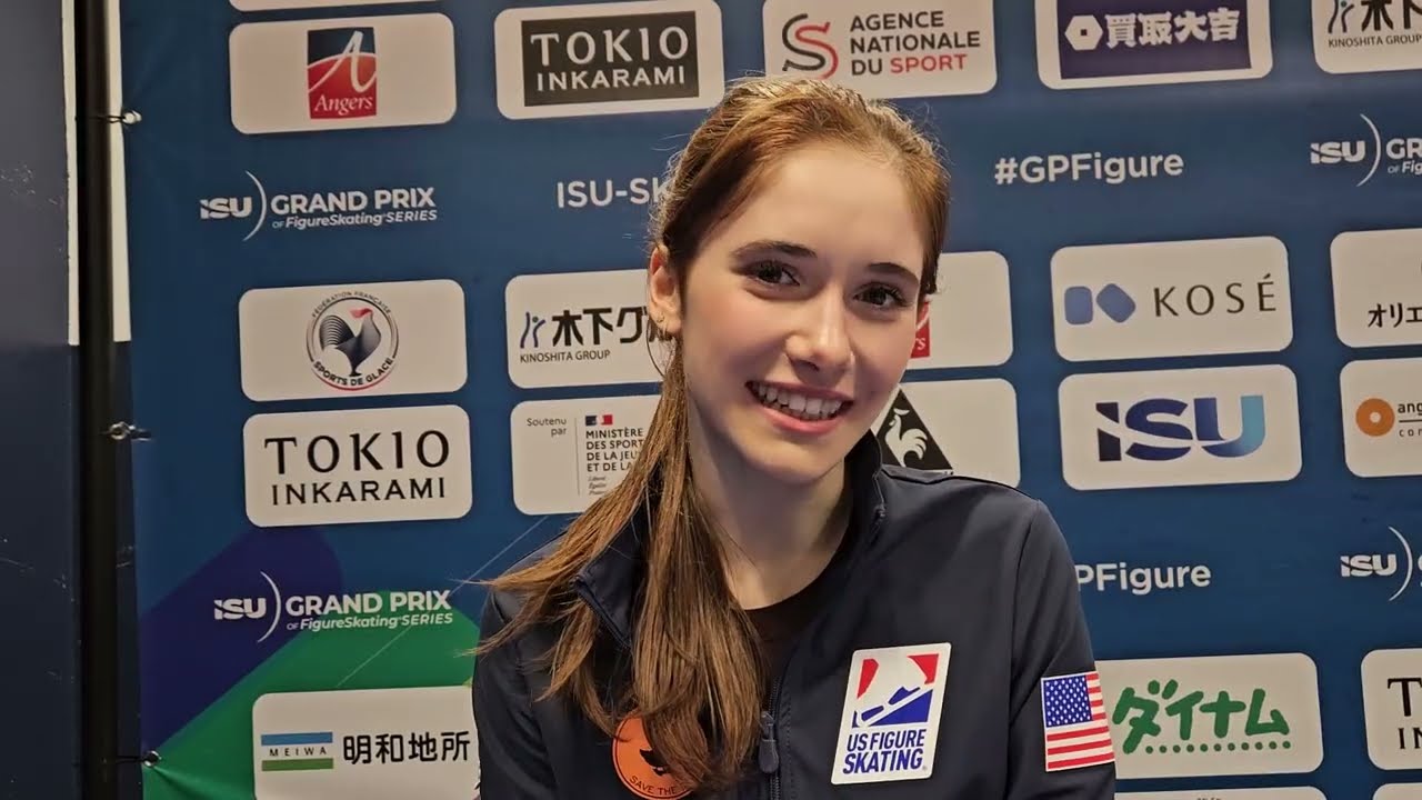 Isabeau Levito Interview, 2025 Grand Prix de France