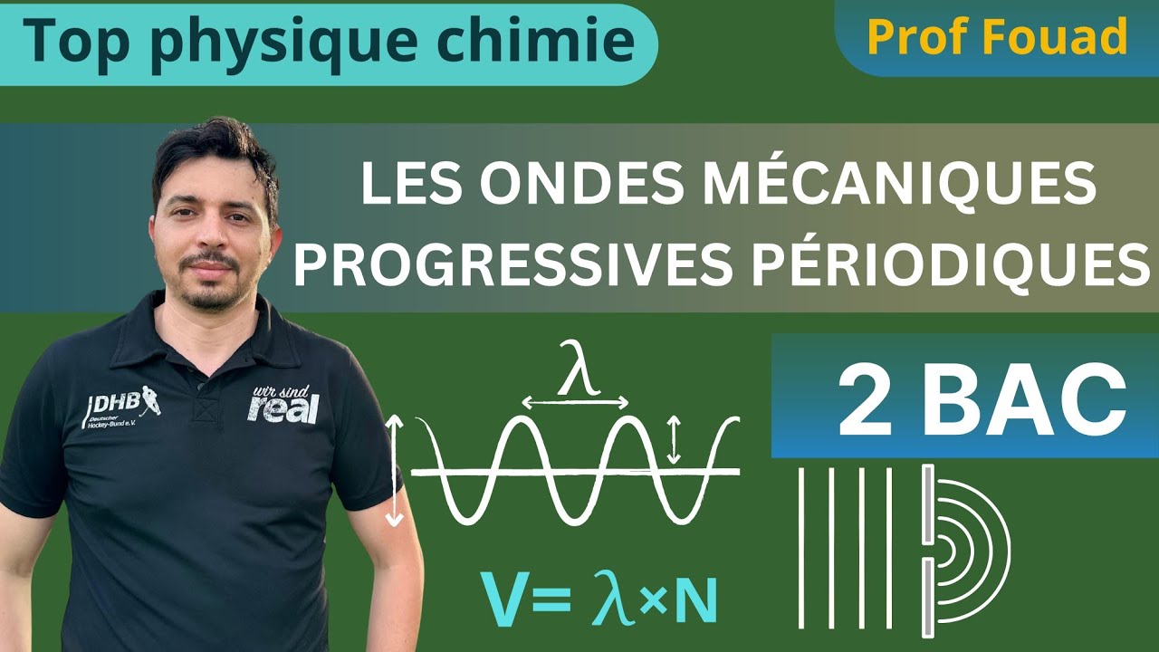 les ondes mécaniques progressives périodiques 2 bac