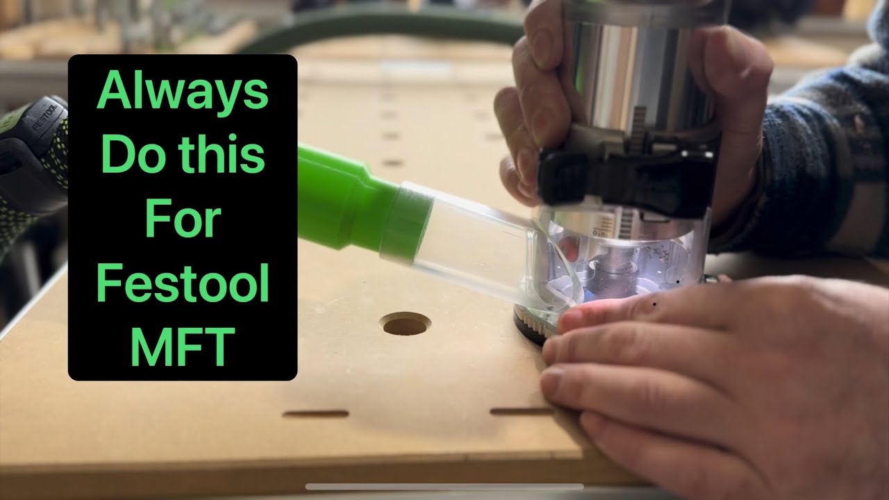 Festool MFT3/MW1000 restoration anyone can do this to prolong the life.