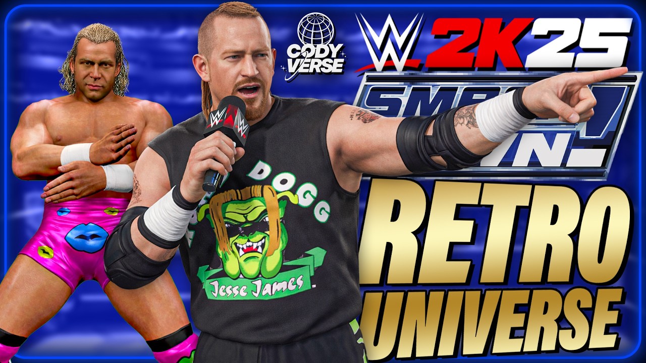 The Tag Teams DOMINATE Smackdown's Go Home Show! | WWE2K25 Retro Universe Mode