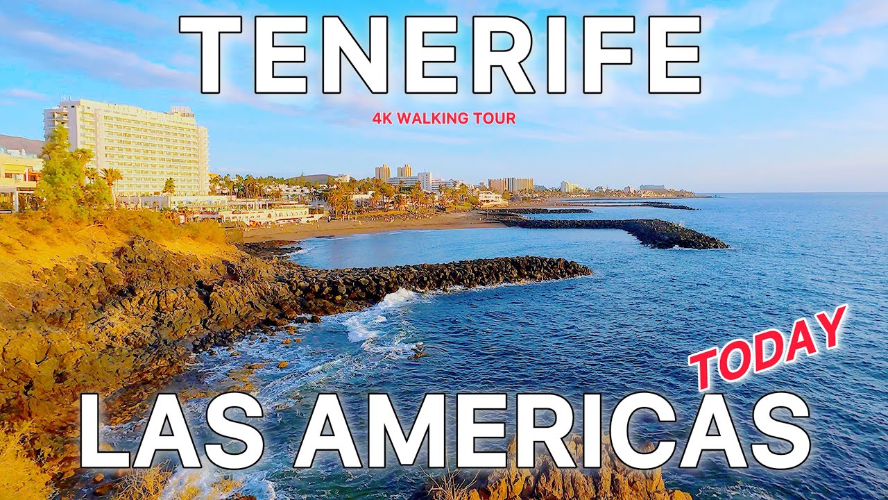 TENERIFE TODAY 🇮🇨 Playa de Las Americas Walk | What&rsquo;s the Atmosphere? 4K