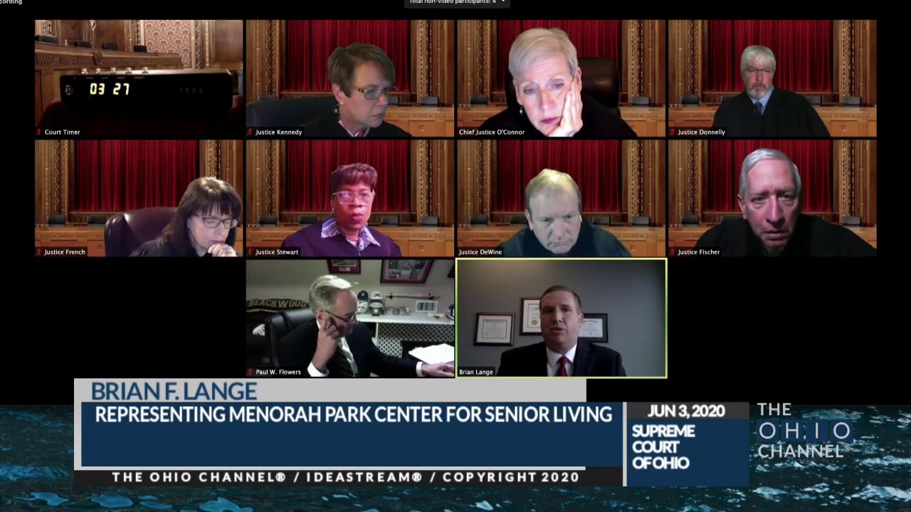 Menorah Park Center for Senior Living v. Irene Rolston, Case No. 2019-0939