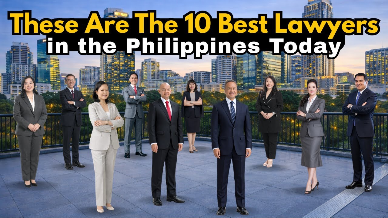 TOP 10 BEST FILIPINO LAWYERS LIVING TODAY (By Specialty)