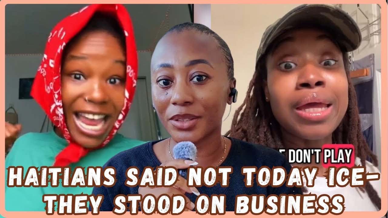 The Haitian Community Stood On Business And Stopped Ice From Picking Their People - Viral Video
