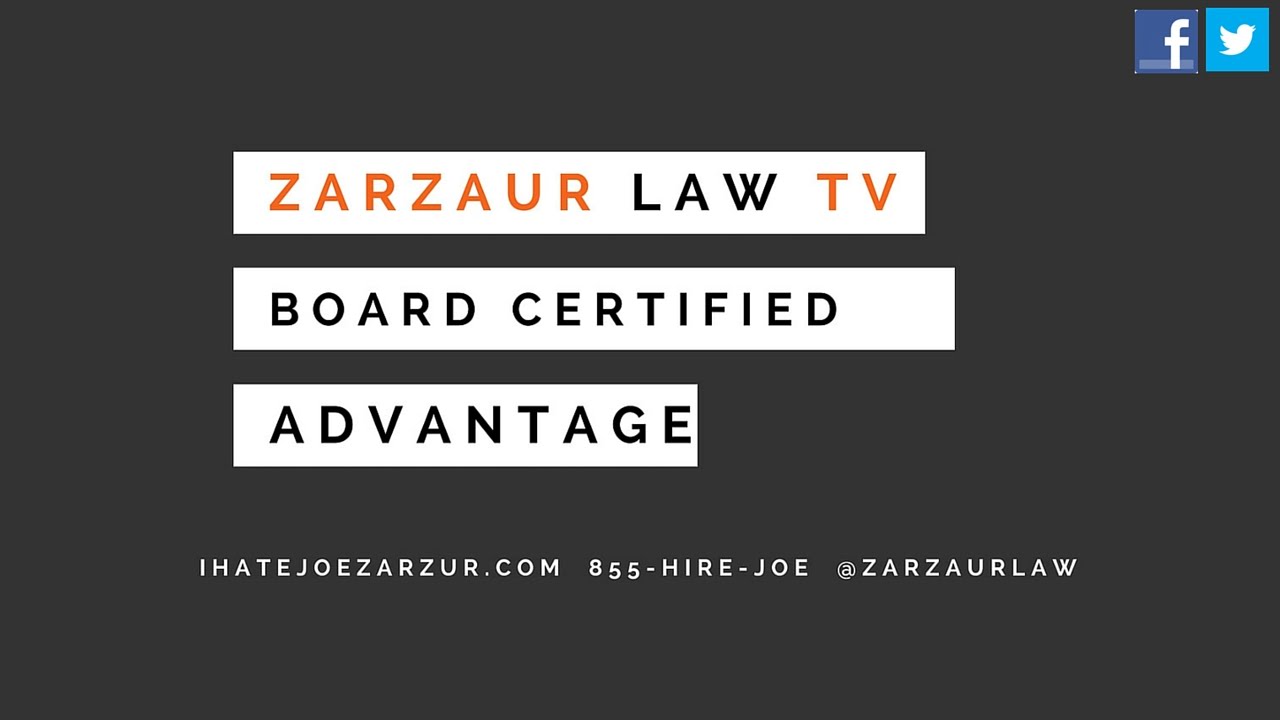 Zarzaur Law: Why Board Certified Is Better