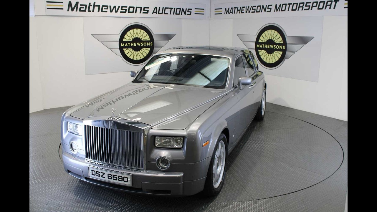 ROLLS-ROYCE PHANTOM 2007 ГОДА | Mathewsons Classic Cars | Аукцион: 23, 24 и 25 сентября 2026 г.