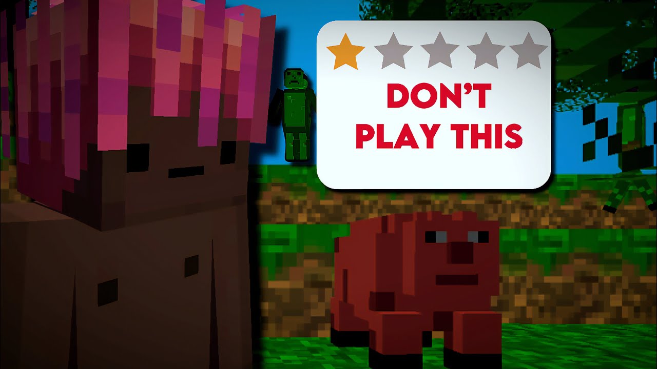 I Played TERRIBLE Minecraft knock offs…