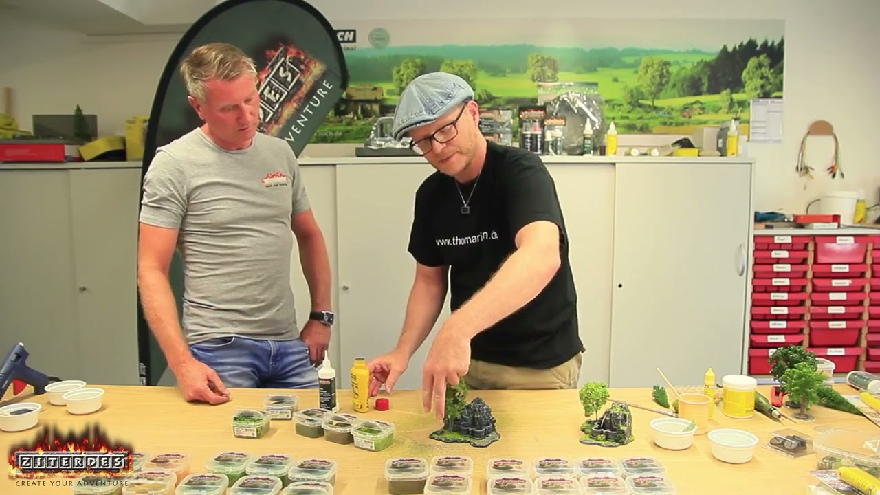 Tabletop Geländebau Workshop Teil 2 von 3