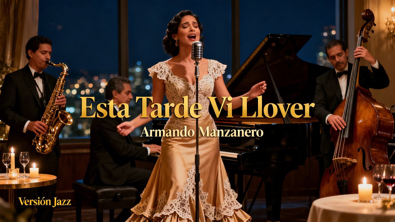 Esta Tarde Vi Llover – Armando Manzanero | Cover Bolero Jazz | Jazz Latino y Música Romántica