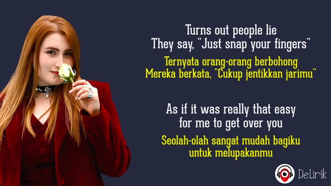 SNAP - Rosa Linn (Lirik Lagu Terjemahan) ~ I just need time snapping one two where are you