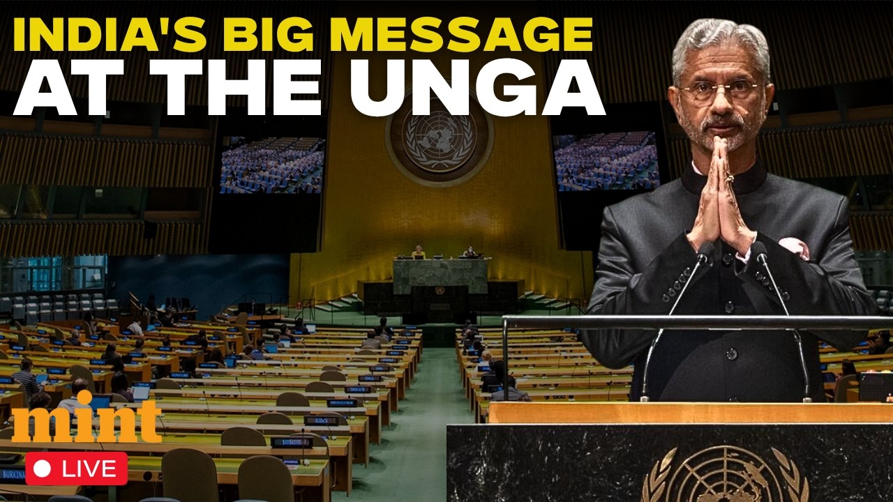 UNGA LIVE: India's S. Jaishankar Addresses the United Nations General Assembly | India at UNGA 2026