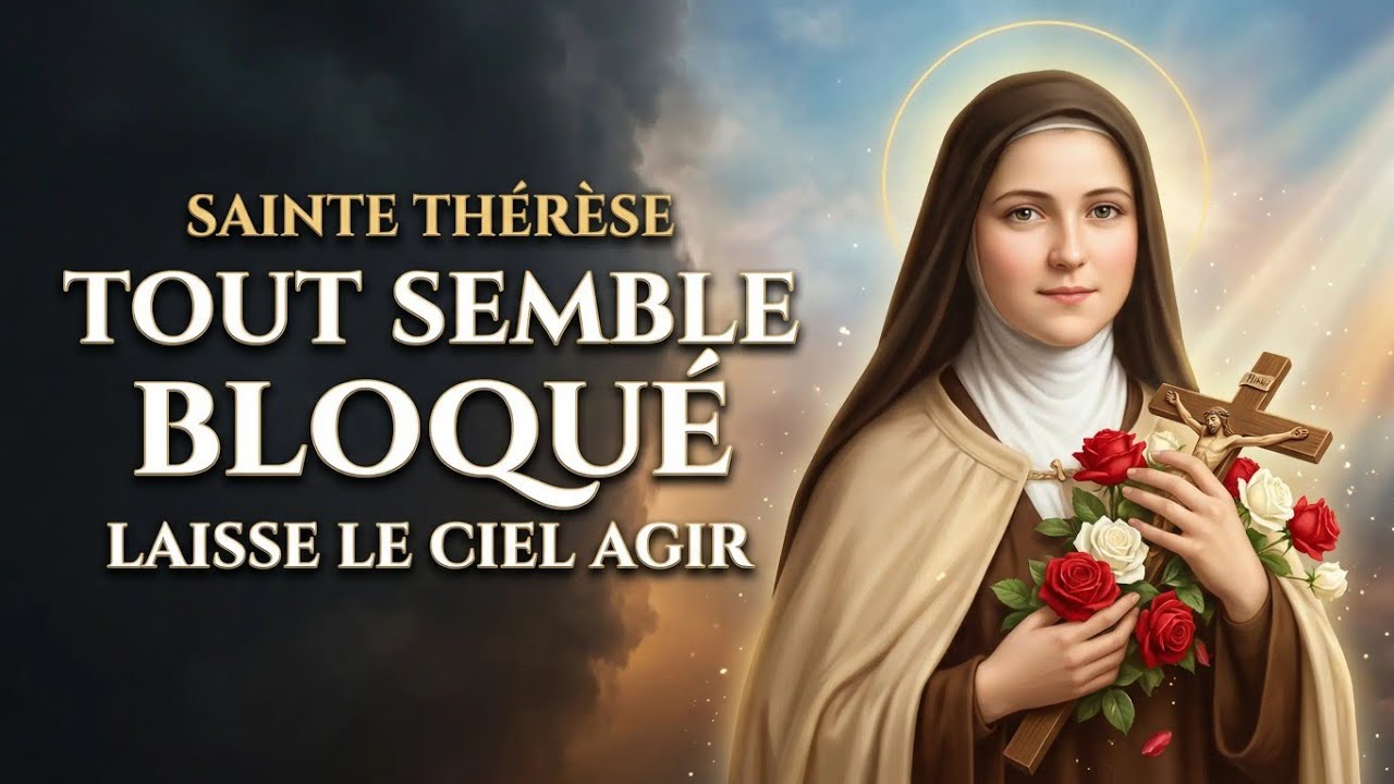 🌹QUAND TOUT SEMBLE BLOQUÉ, ESSAIE CECI… ET LAISSE LE CIEL AGIR POUR TOI 🙏