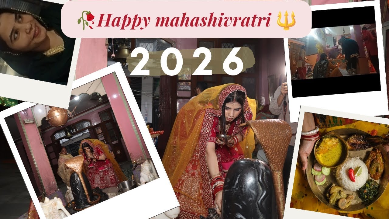 Vlog 3 ||  Happy Mahashivratri 2026 🔱🥀🙏🏼