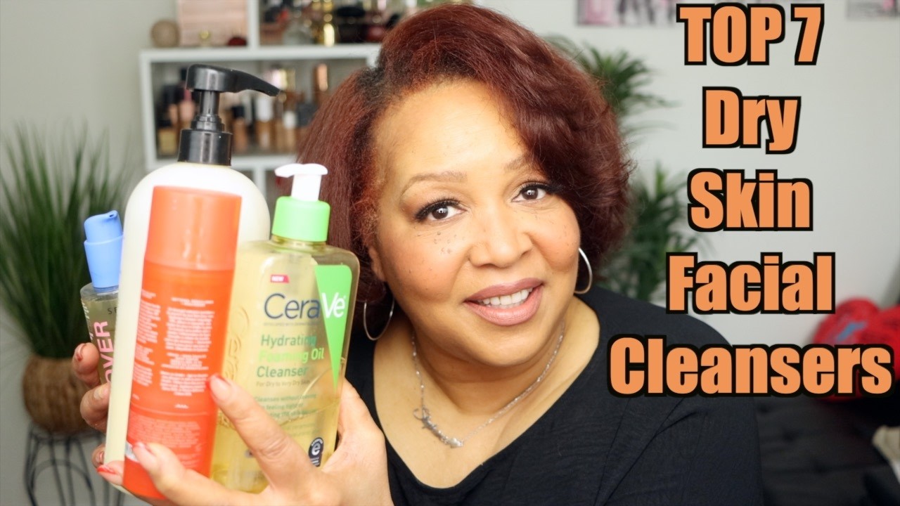 Best Anti Aging Facial Cleansers For Dry to Super Dry Mature Skin Over 50