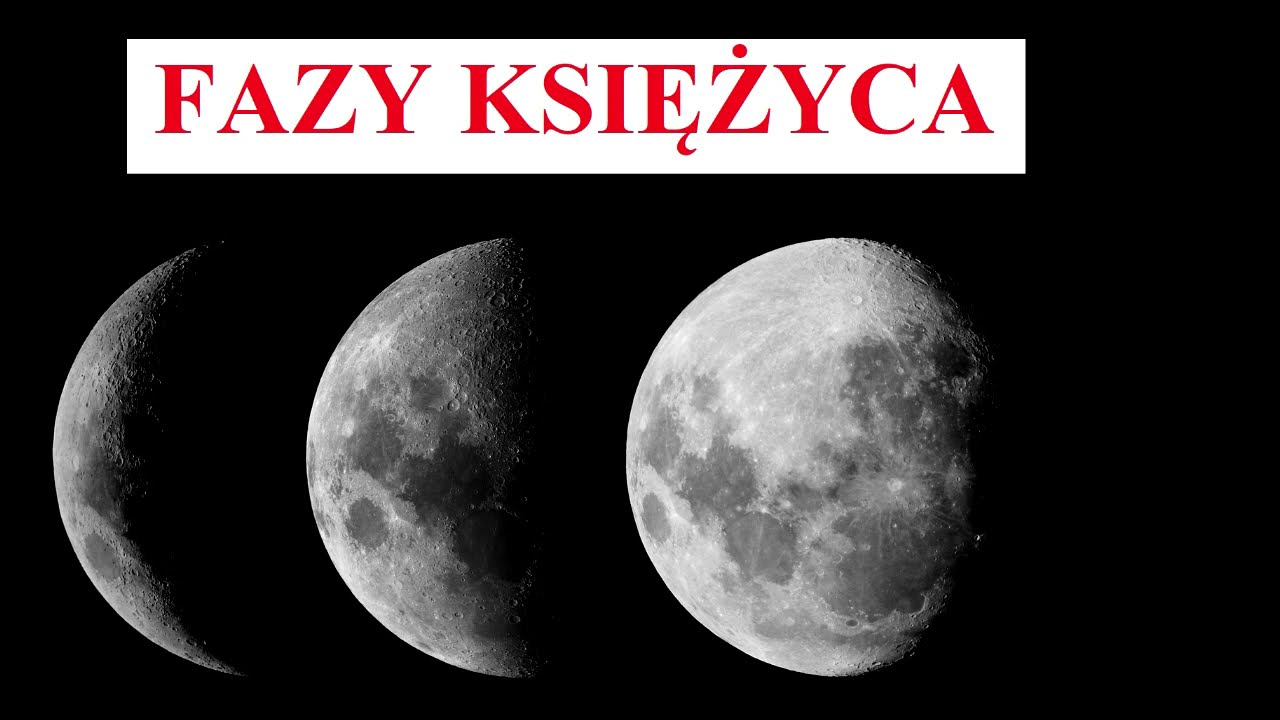 FAZY KSIĘŻYCA - geografia i astronomia