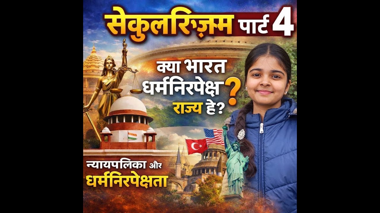 क्या भारत सच में धर्मनिरपेक्ष है?🤔 | न्यायपालिका के स्तर पर धर्मनिरपेक्ष | Part-4