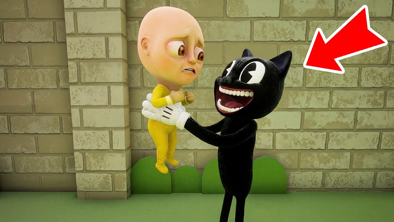 Cartoon Cat Bebo'yu Yakaladı 😱 The Baby in Yellow
