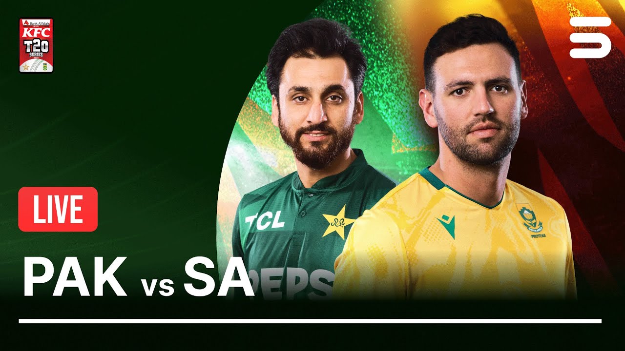 Live | Pakistan vs South Africa T20 Series 2025 | 1st T20I | PCB | M3U1U
