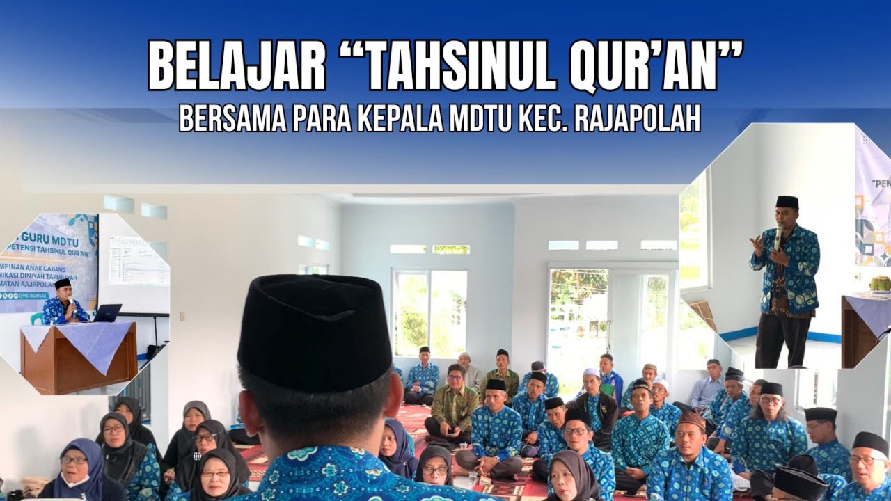 SEMANGAT PARA KEPALA MDTU BELAJAR 