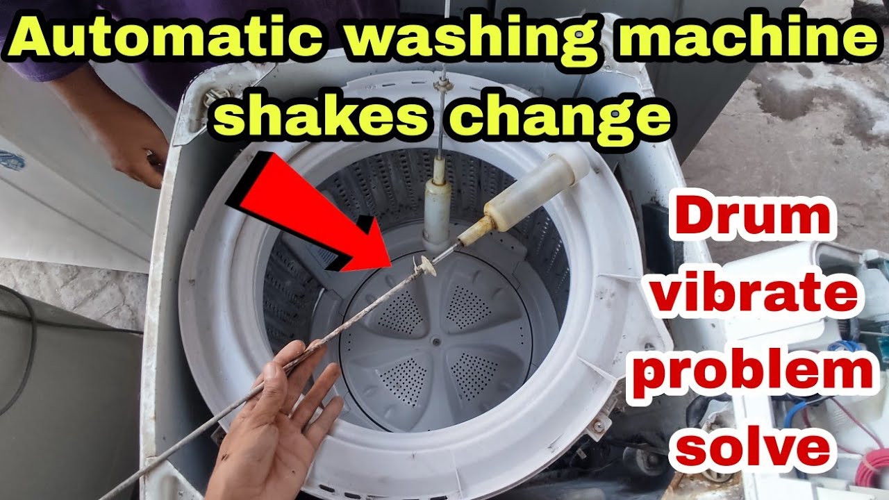 Top Load Washing Machine Drum Vibration Repair/Solution | Washing Machine Balance Problems
