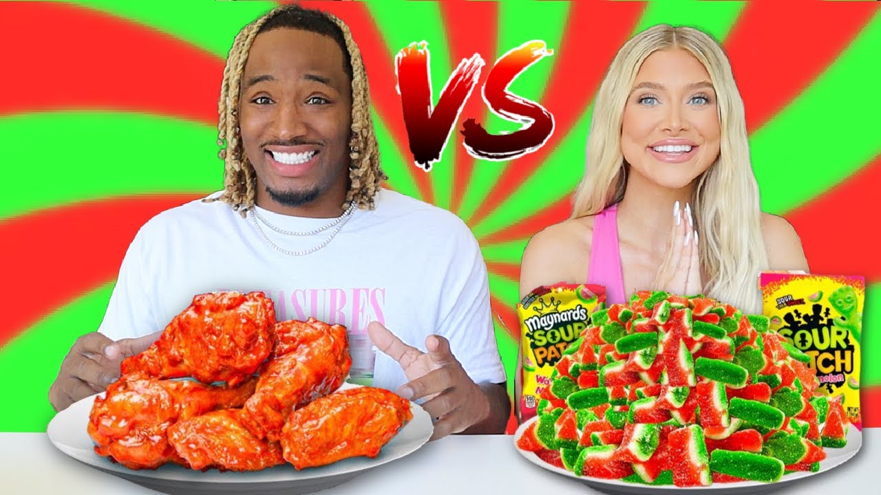 SWEET VS  EXTREME SPICY FOOD CHALLENGE 🌶️