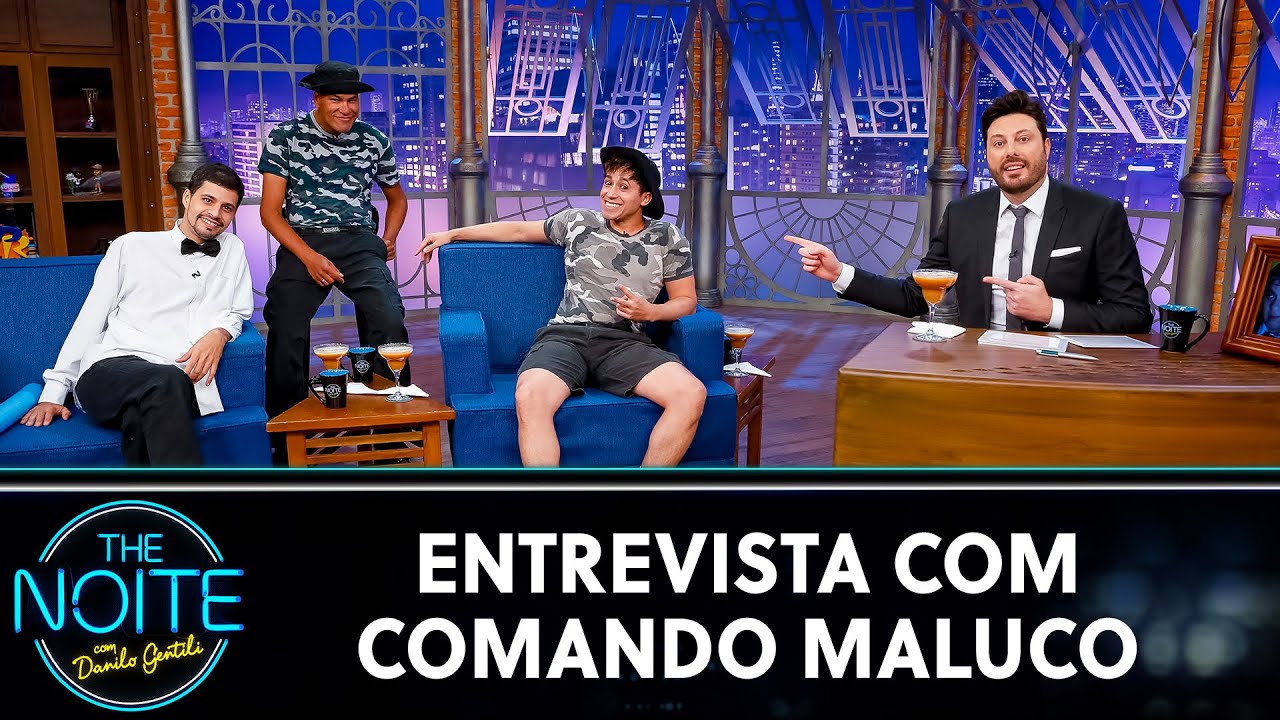 Entrevista com Comando Maluco | The Noite (16/07/20)