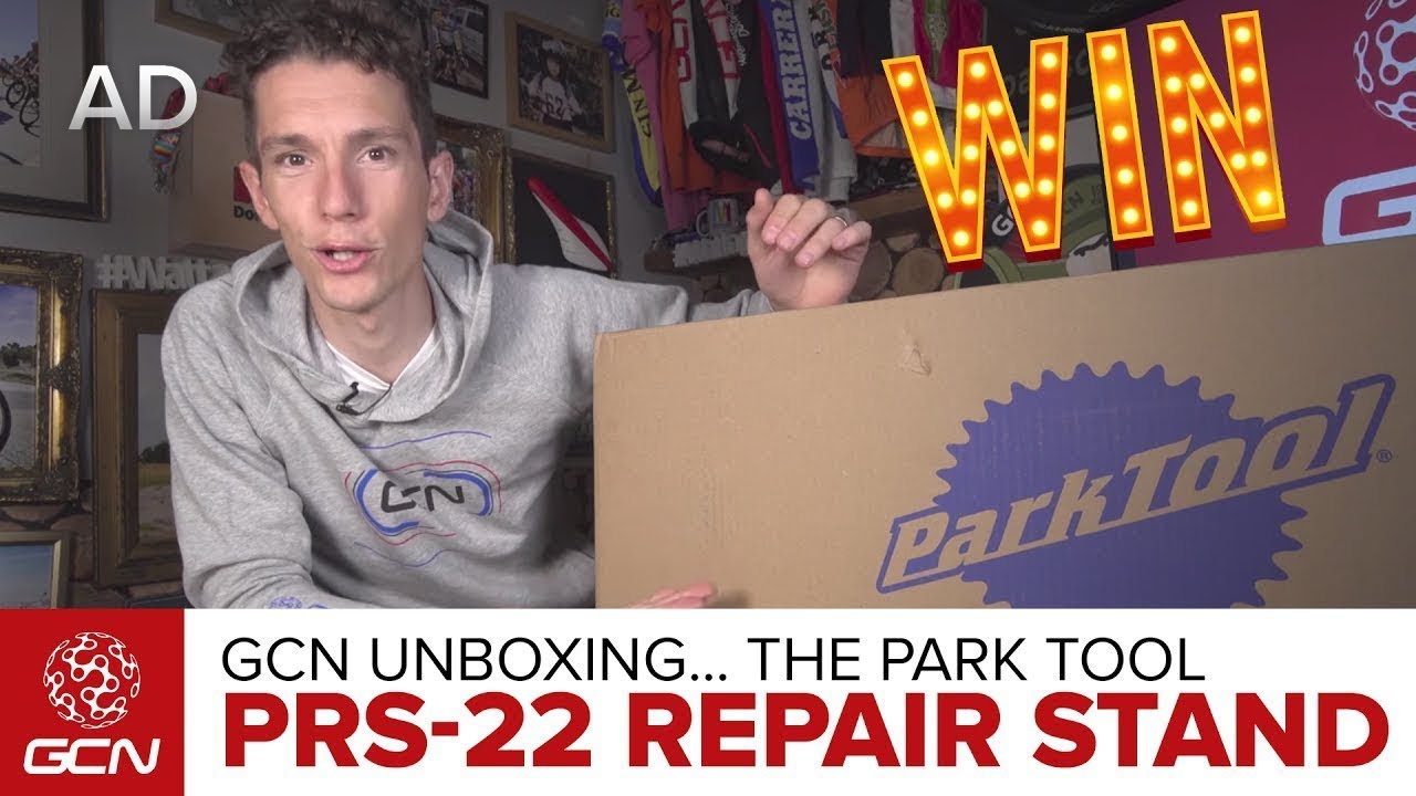 Unboxing The Park Tool PRS-22 Team Issue Repair Stand – Win With GCN!