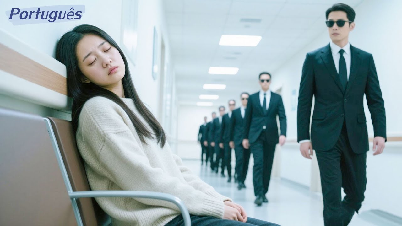 Garota pobre dorme de cansa&ccedil;o no hospital e o CEO que passa se apaixona na hora!