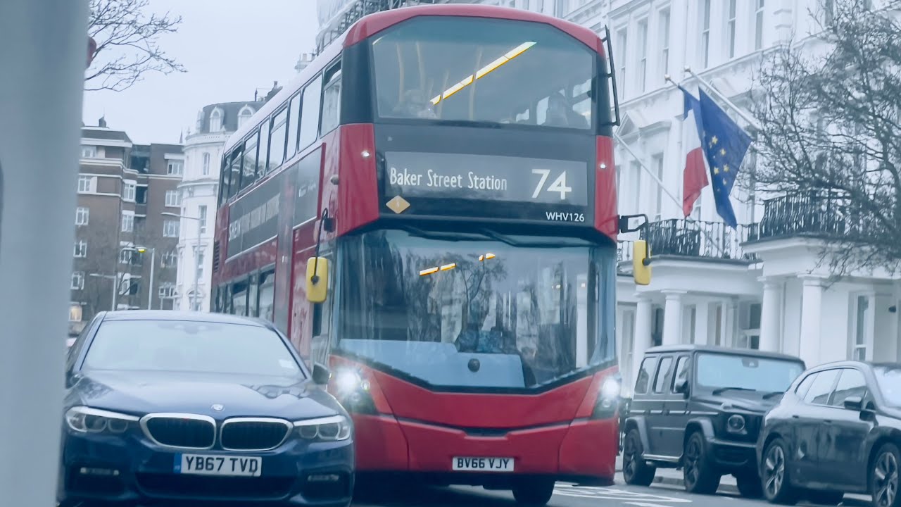 London Buses at South Kensington(17|12|24)