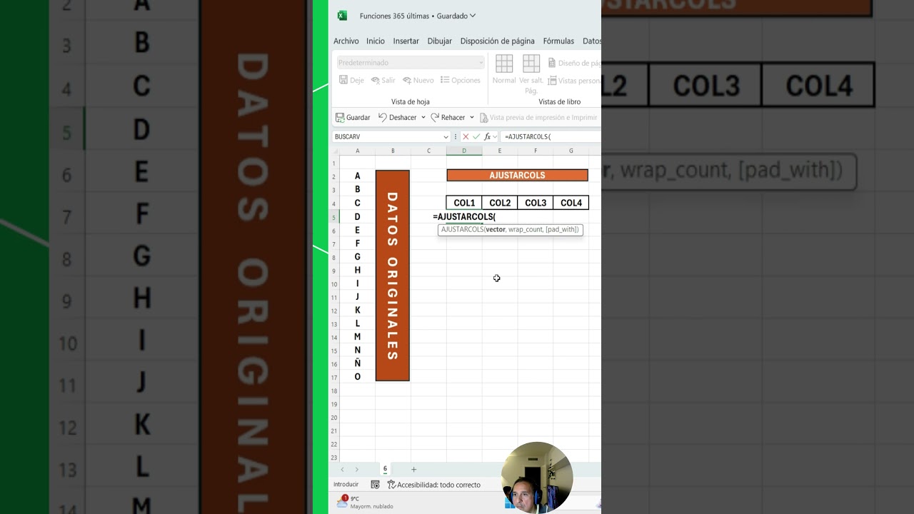 Tip 6  Ajustarcols  #excel #exceltips #excel365