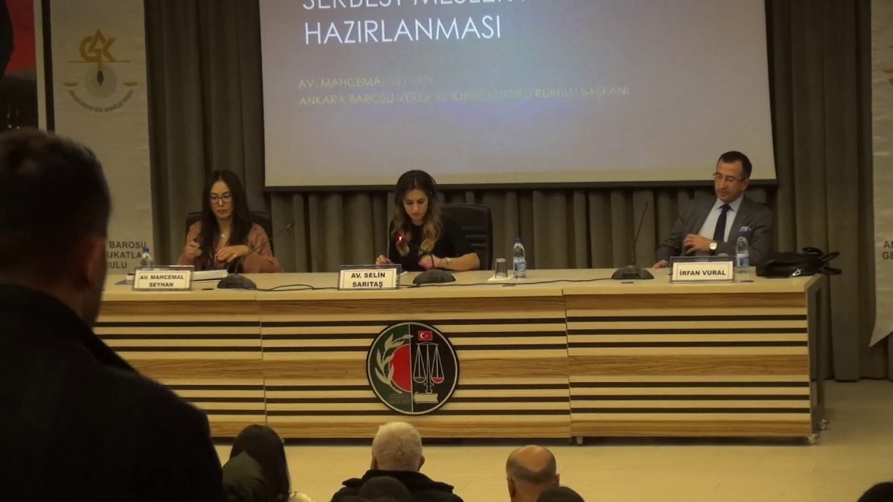 Ankara Barosu 07.12.2019 Serbest Meslek Makbuzu Hazırlanması Paneli