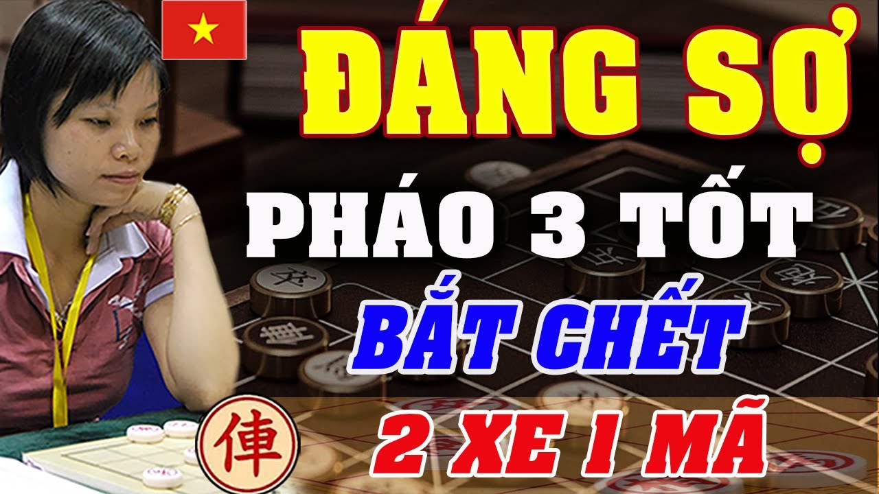Trận Cờ PHÁO TRÙNG Đáng Sợ Nhất Thế Giới của Ngô Lan Hương | Cờ tướng Việt