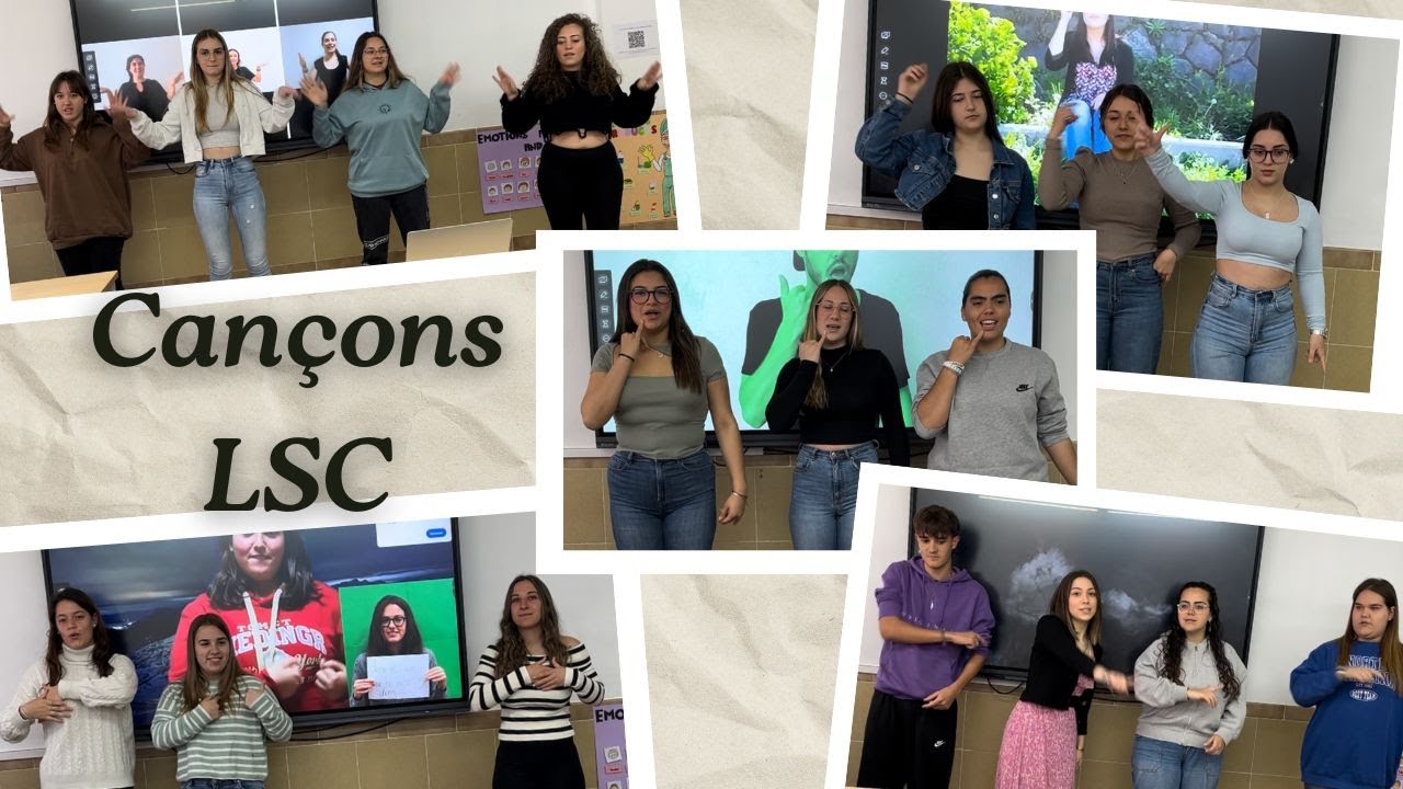Cançons - LSC (Llengua de signes catalana)
