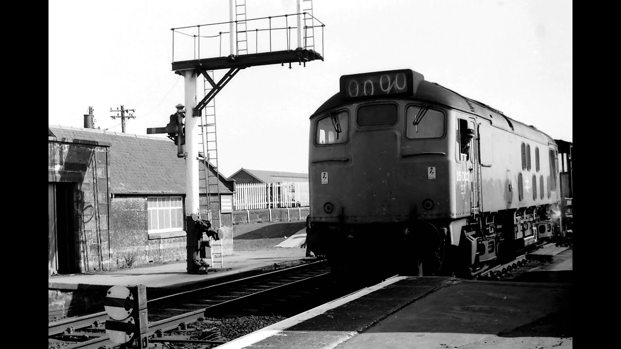 Old Railway Photos & Cine from Irvine & Bogside, Ayrshire with DMUs & goods trains. Taken ~1977.