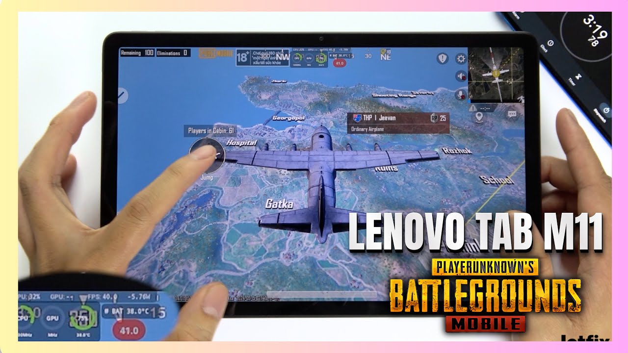 Lenovo Tab M11 PUBG Mobile Gaming test | Helio G88