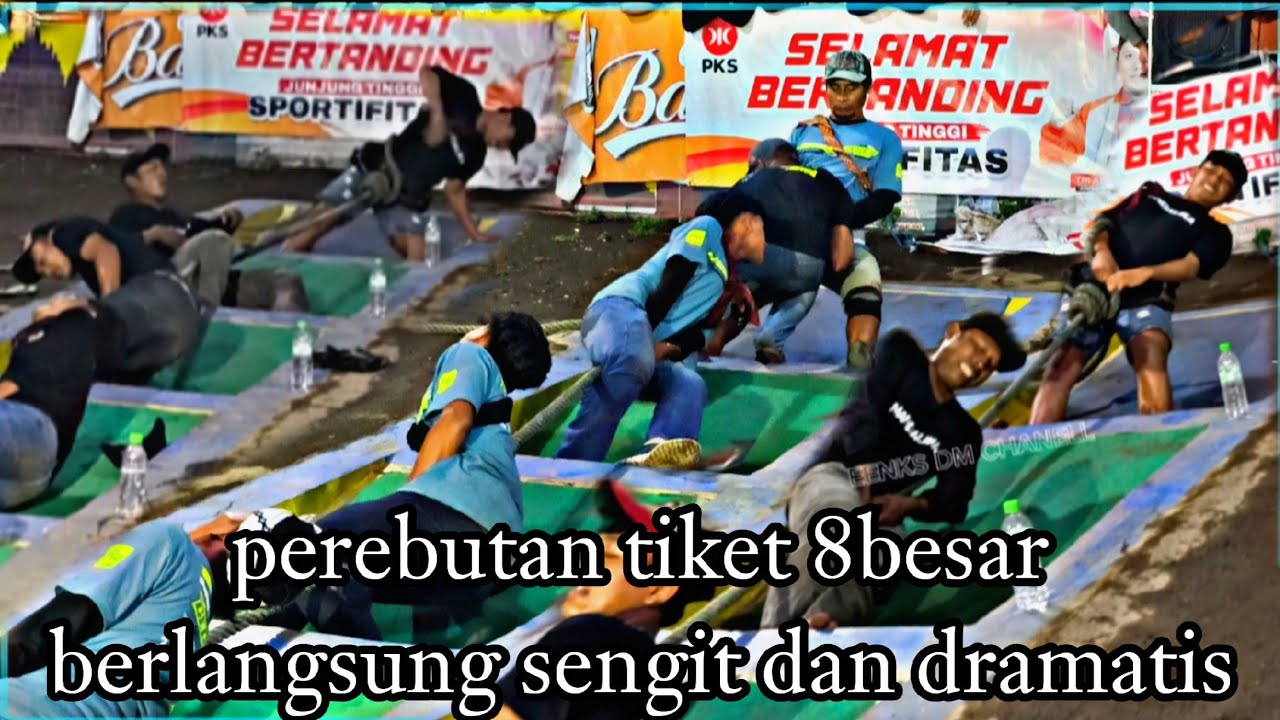 GEGER (sumbertaman) vs MANDALIKA (sumur mati) #tariktambangmadura #joboancup #eenksdmchanell