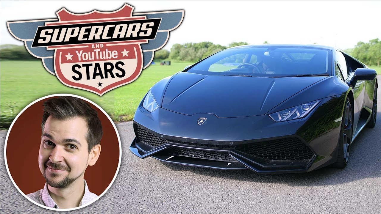 Supercars & YouTube Stars: Yogscast Lewis (Lamborghini Huracan) - Part 1