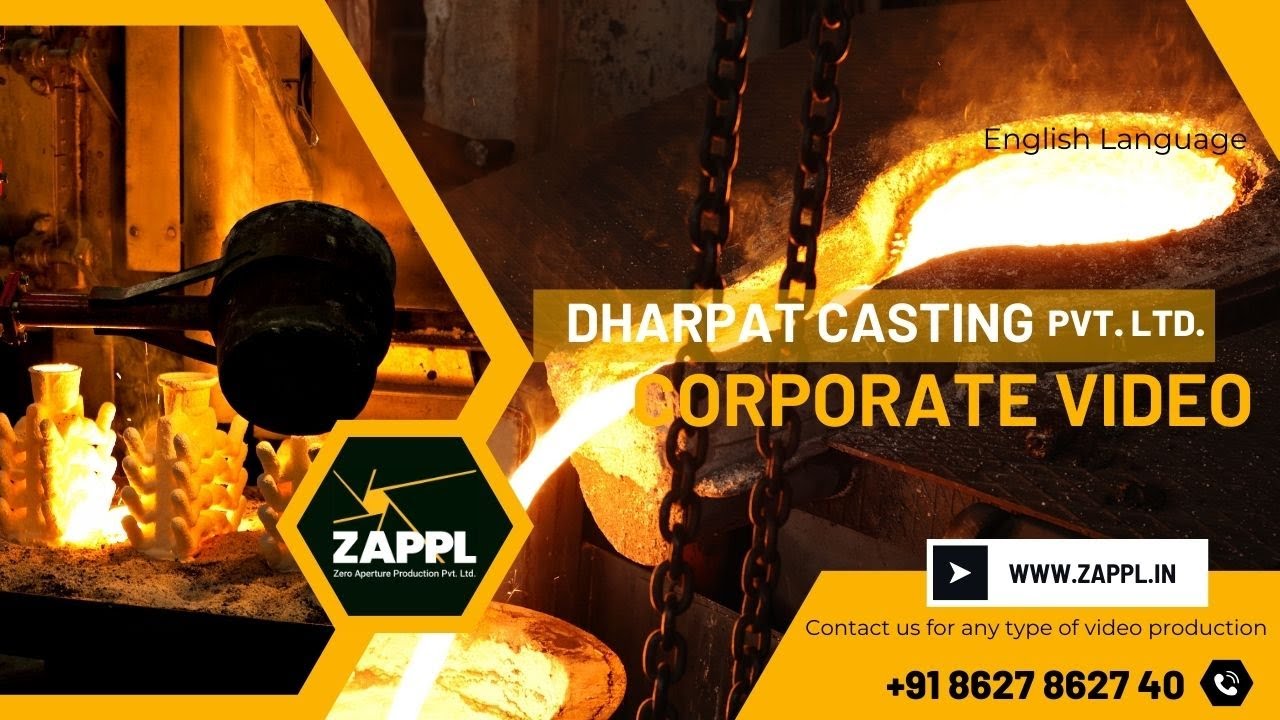 Dharpat Casting Pvt. Ltd. | All Kind of Precision Investment Casting | Corporate Video | ZAPPL