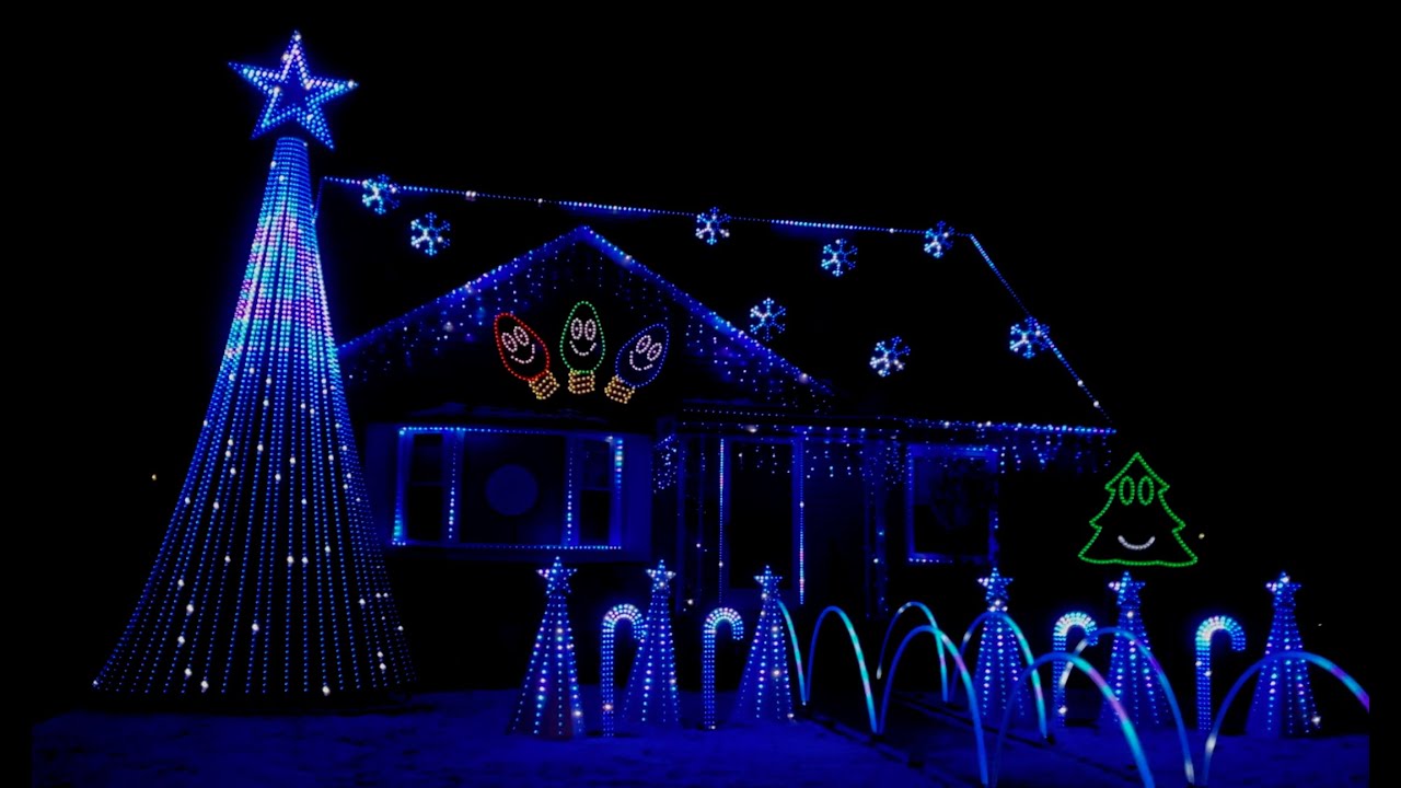 The Polar Express (Tom Hanks) 2020 Christmas Light Show