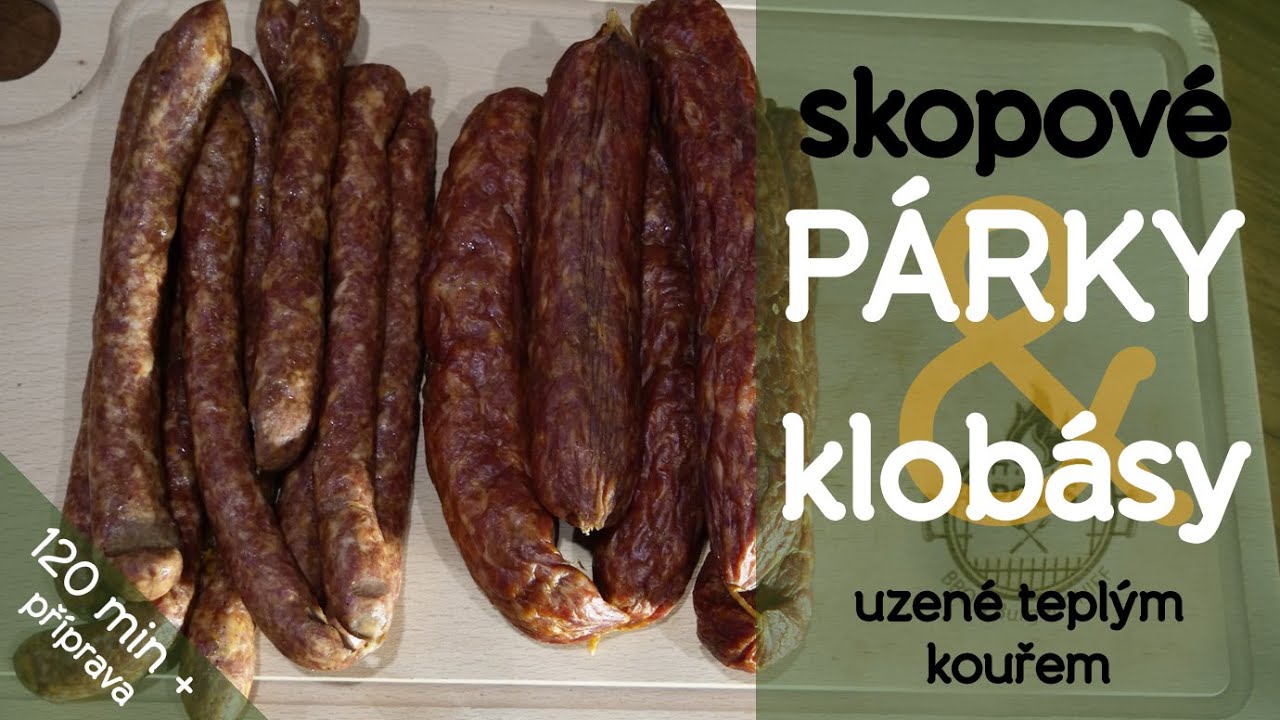Skopové párečky a klobásy s novou plničkou #50 | #skopove #parecek #klobasa